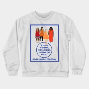 Circle of Women by Lara L Crewneck Sweatshirt